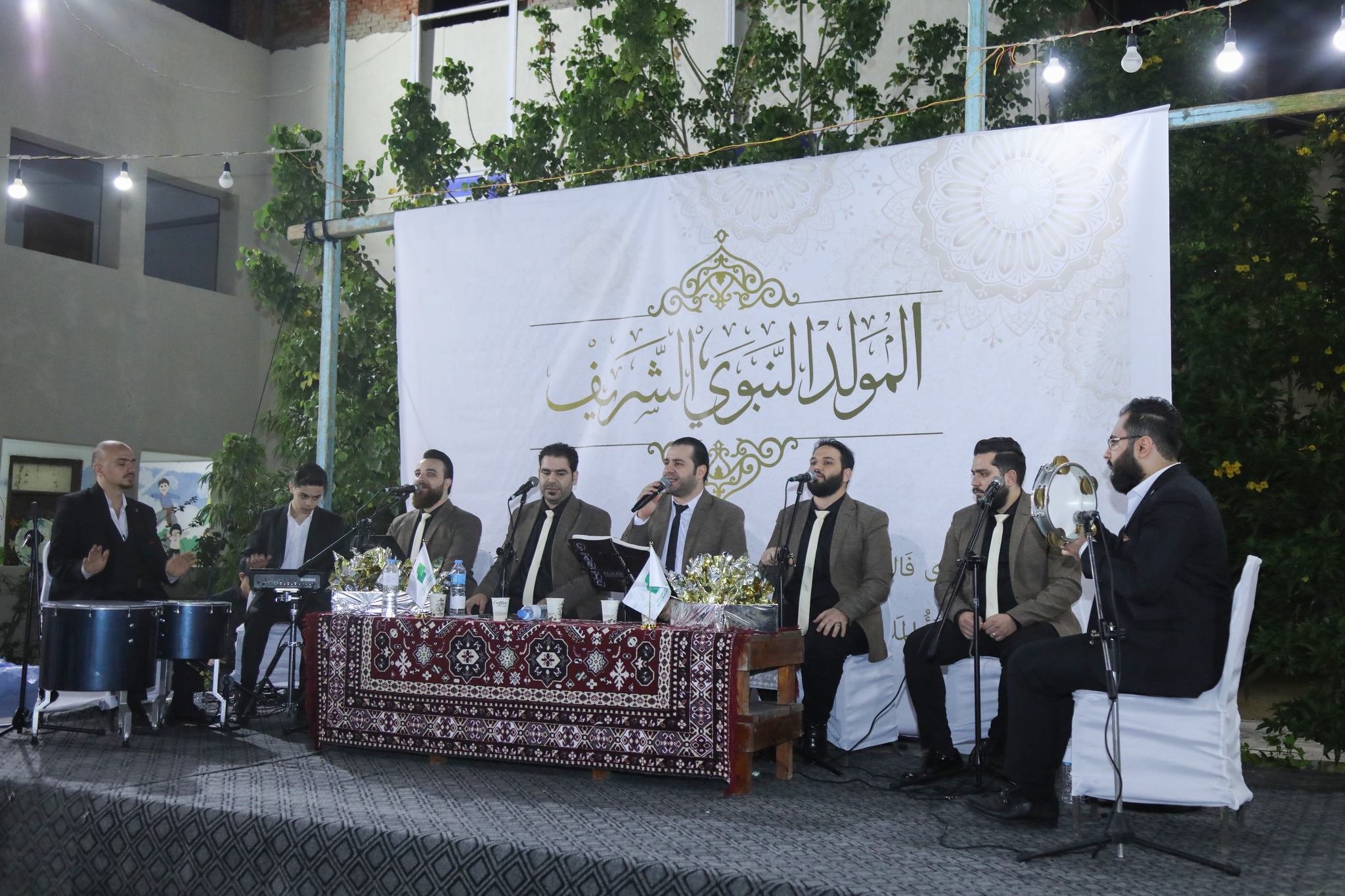 حفل مولد النبوي الشريف في مدرسة فلك