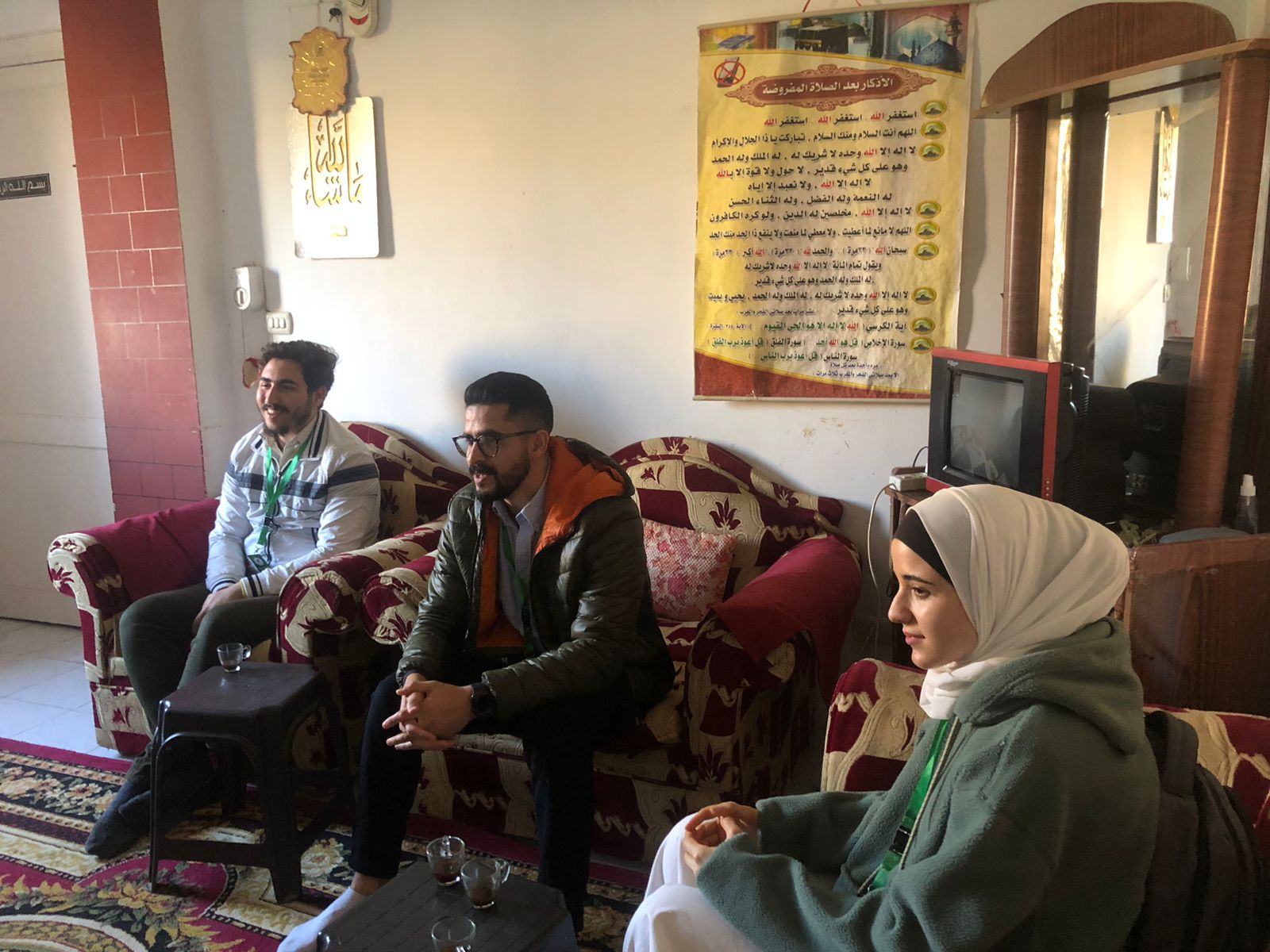 زيارات لبعض كبار السن في مدينة 6أكتوبر