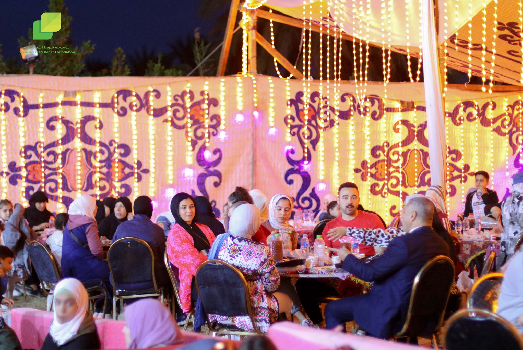 حفل إفطار الأيتام في العبور