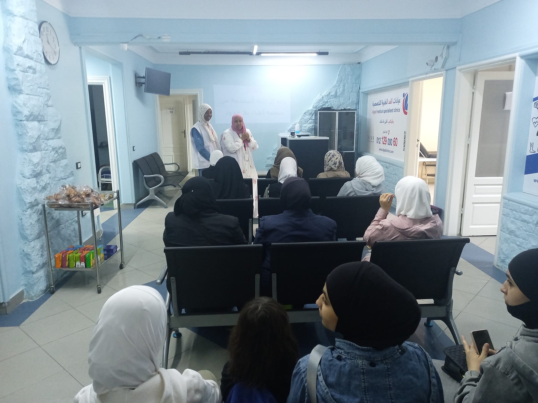 ورشة عمل للسيدات بالتنسيق مع منظمة أطباء بلا حدود