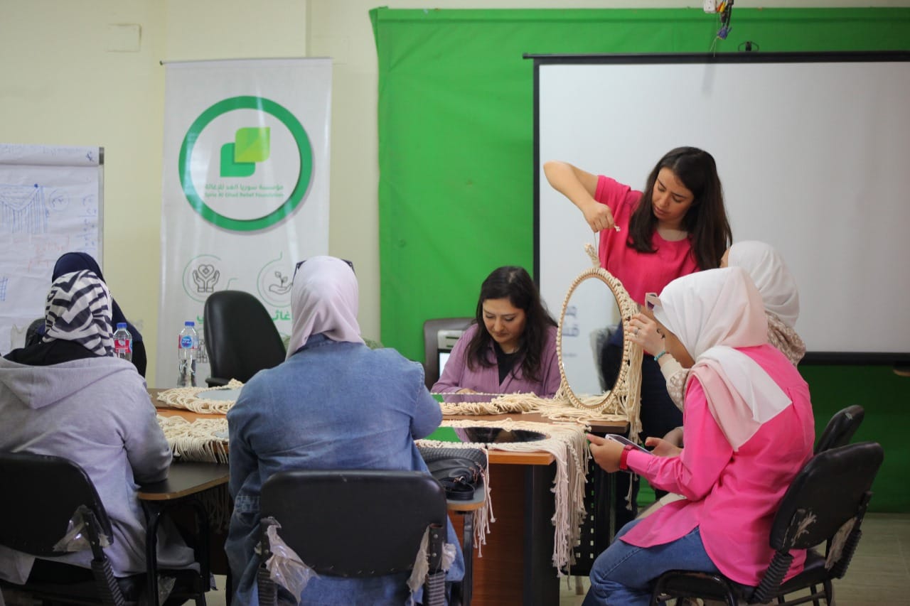 ورشة المكرميه المستوى 2 في أكتوبر