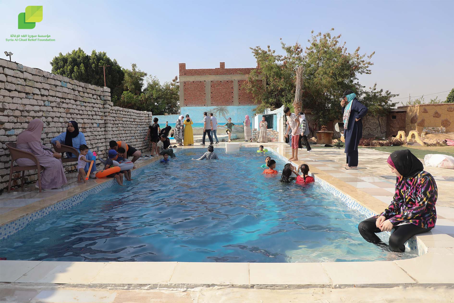 An Entertaining Day for Palestinian Children