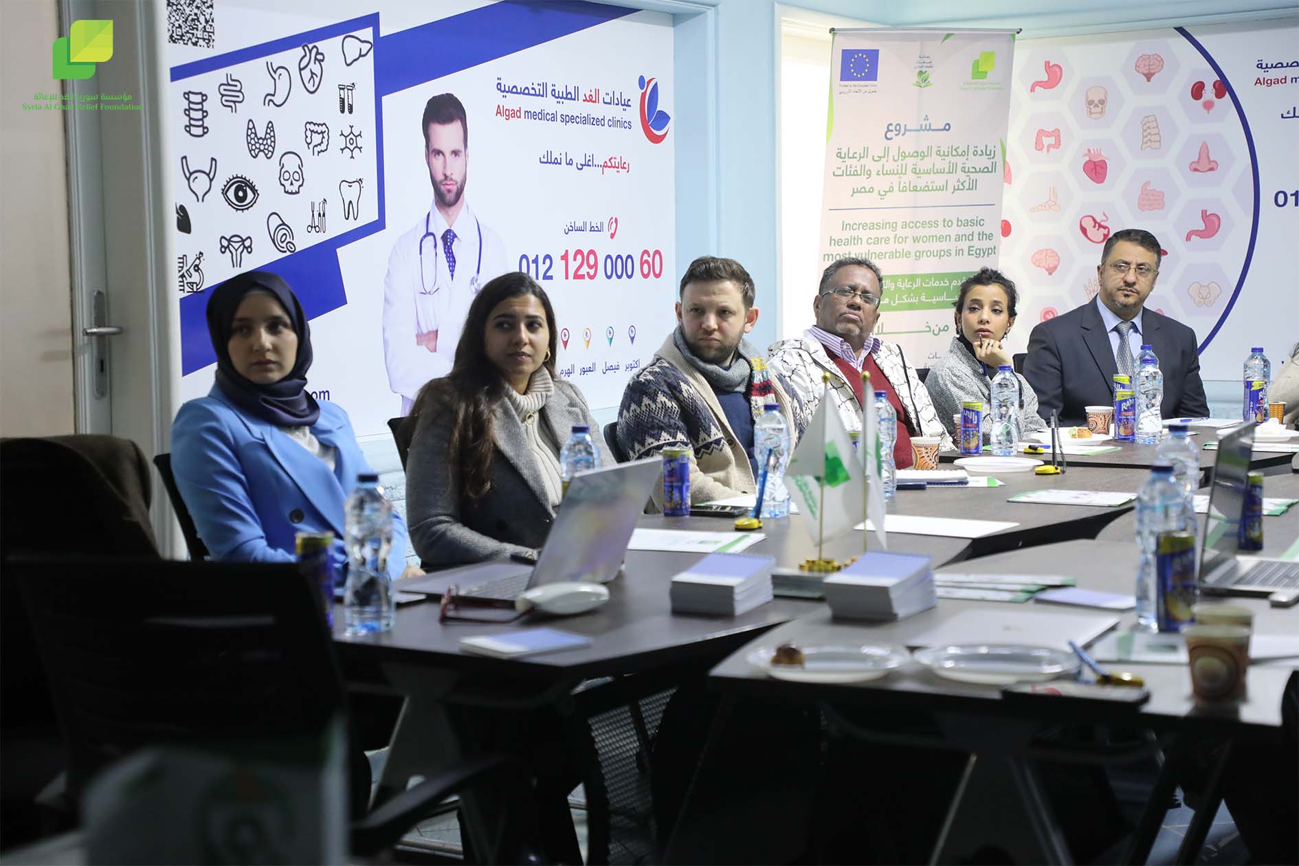 Meeting Between Partner Organizations and Syria Al-Gad Foundation to Introduce Its New Project.