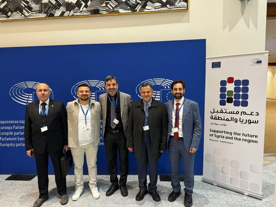 مؤتمر المانحين الوزاري والذي يناقش مستقبل سوريا والمنطقة.